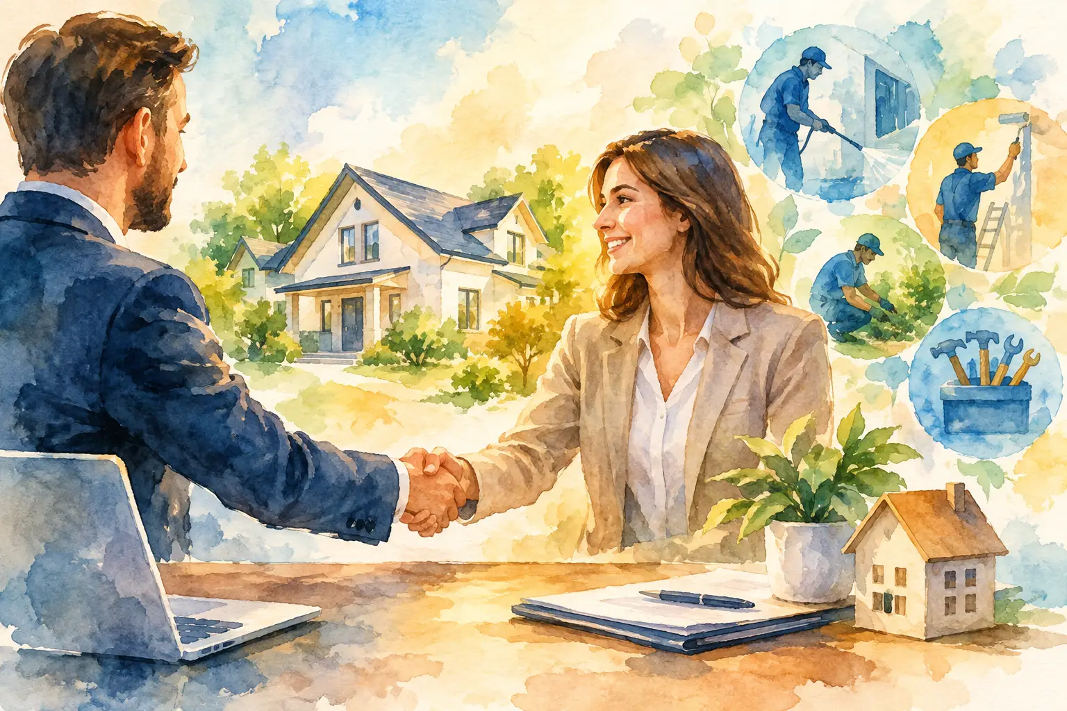How to Sell a Property Services Business Well